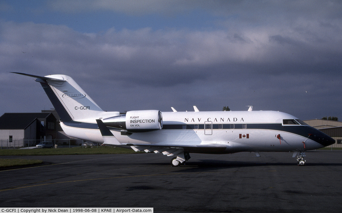 C-GCFI, 1984 Canadair Challenger 601 (CL-600-2A12) C/N 3020, KPAE