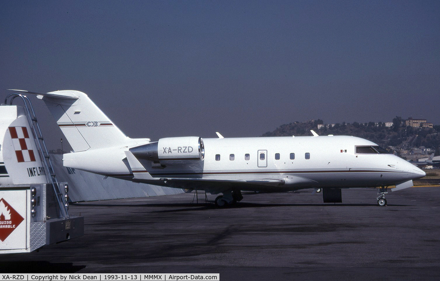 XA-RZD, 1991 Canadair Challenger 601-3A (CL-600-2B16) C/N 5087, MMMX