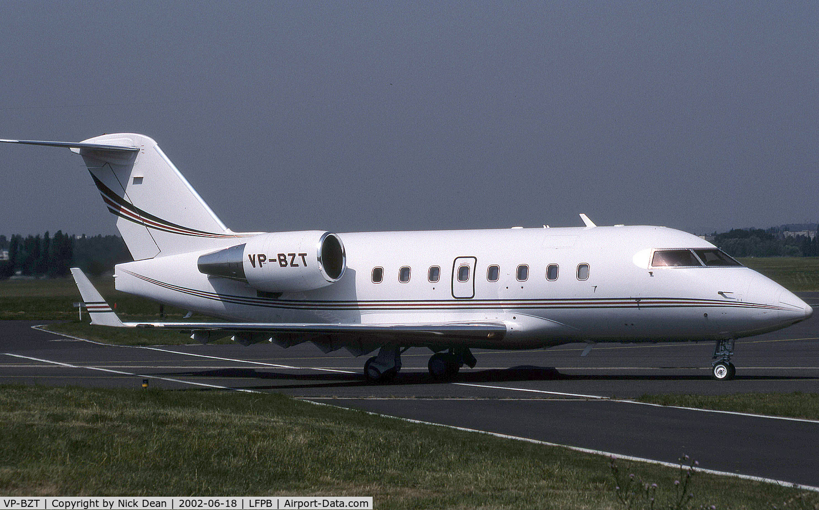VP-BZT, 1991 Canadair Challenger 601-3A (CL-600-2B16) C/N 5094, LFPB (Currently registered N774PC)