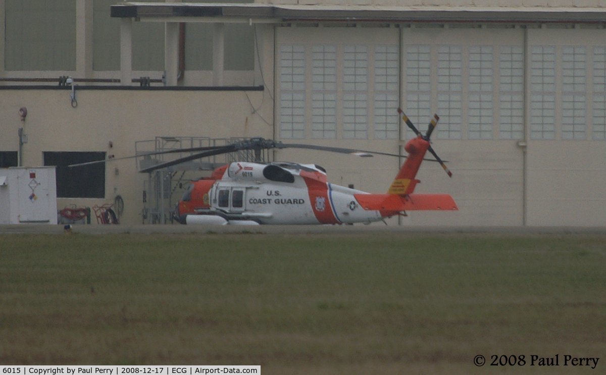 6015, Sikorsky HH-60J Jayhawk C/N 70.1588, Jayhawk sitting out a very overcast day