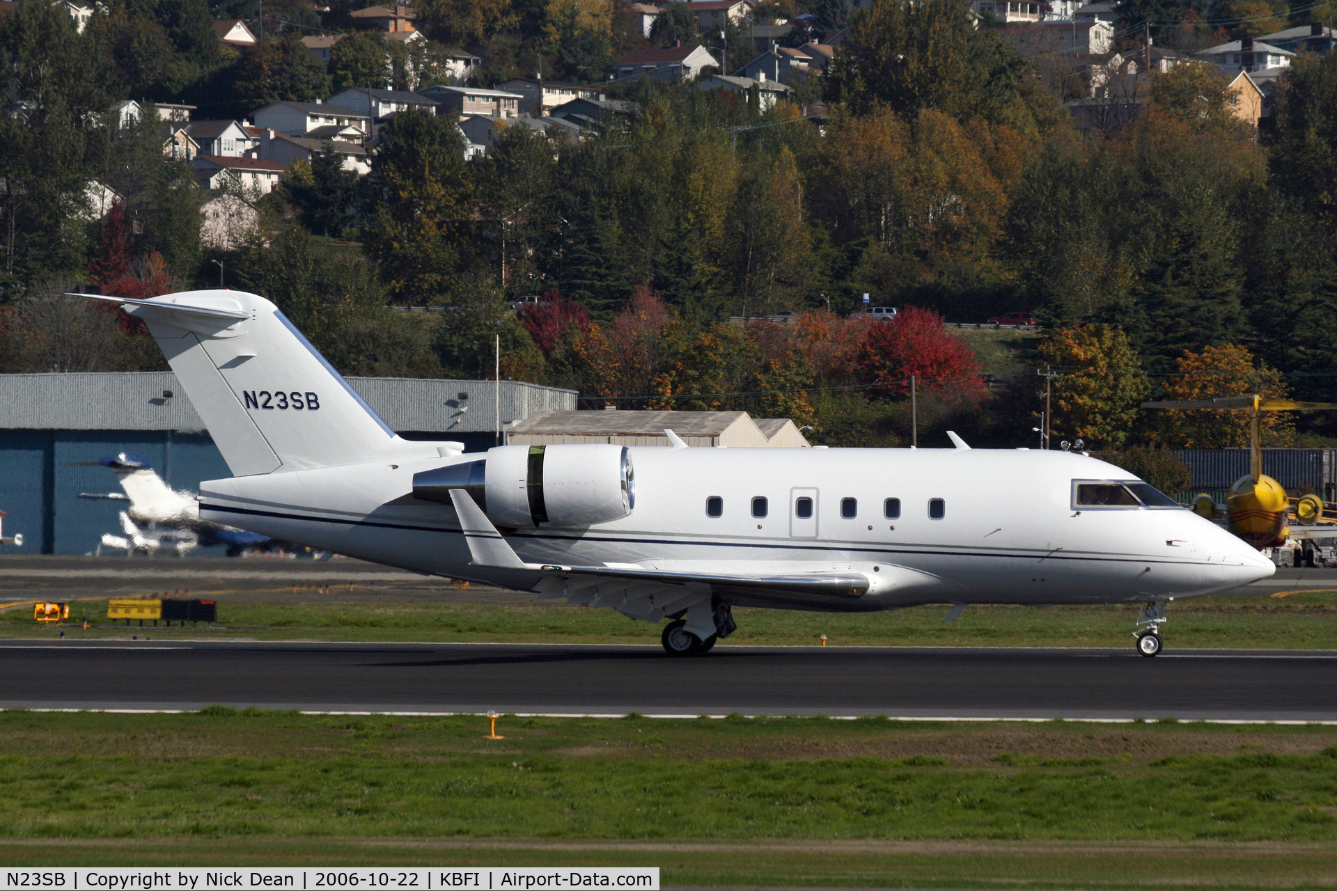 N23SB, 1990 Canadair Challenger 601-3A (CL-600-2B16) C/N 5074, KBFI