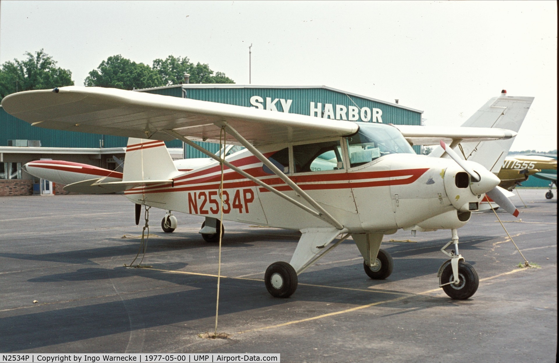 N2534P, 1955 Piper PA-22 C/N 22-2897, Piper PA-22 at Indianapolis Metropolitan Airport