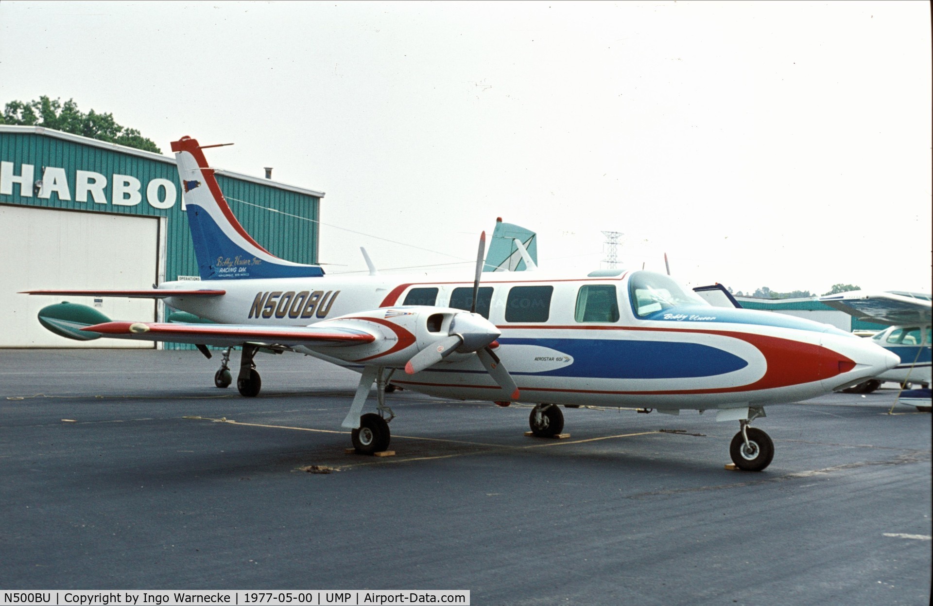 N500BU, 1979 Piper Aerostar C/N 61P07428063364, Piper Aerostar 601 at Indianapolis Metropolitan Airport