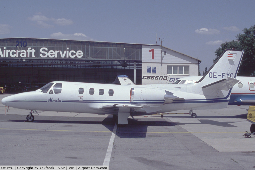 OE-FYC, 1981 Cessna 501 Citation I/SP C/N 501-0207, Almeta Cessna 500 Citation 1