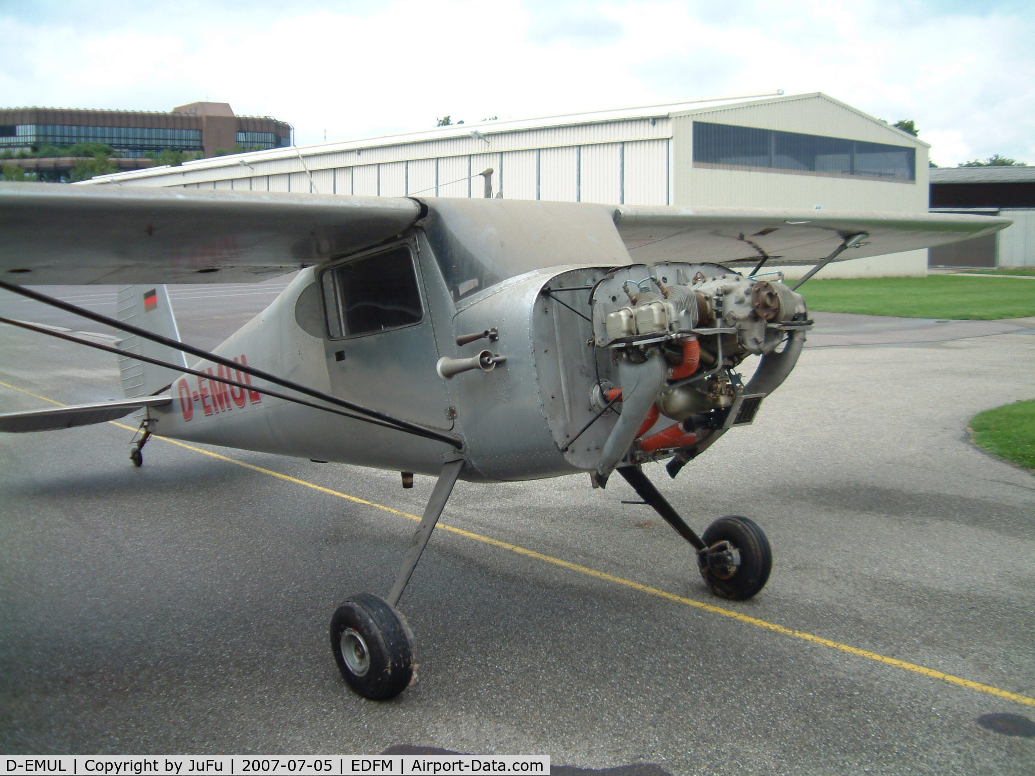 D-EMUL, 1946 Cessna 120 C/N 11226, D-EMUL, not flying for 14 years! Check out at http://D-EMUL.de