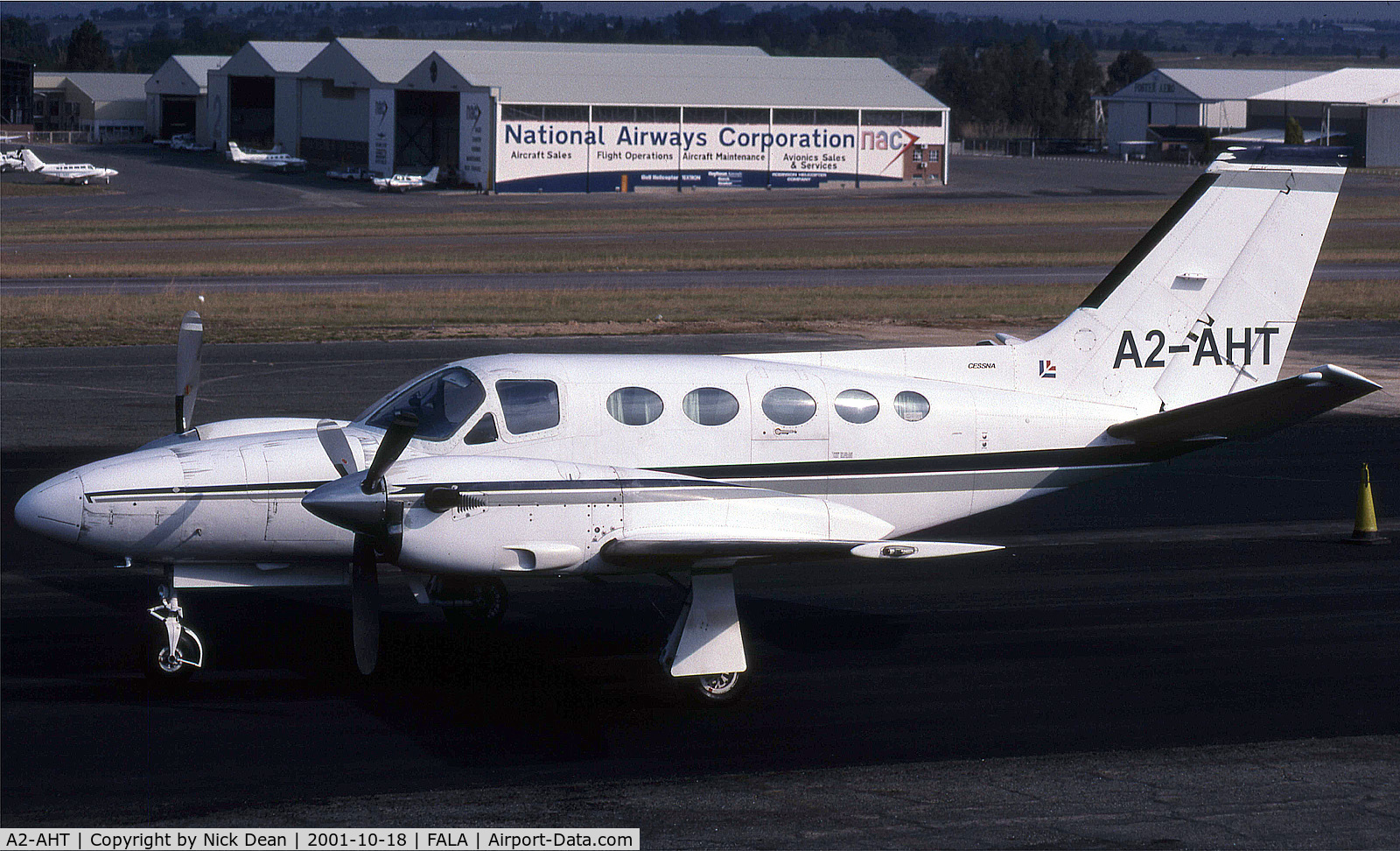 A2-AHT, 1980 Cessna 425 Corsair C/N 425-0011, FALA