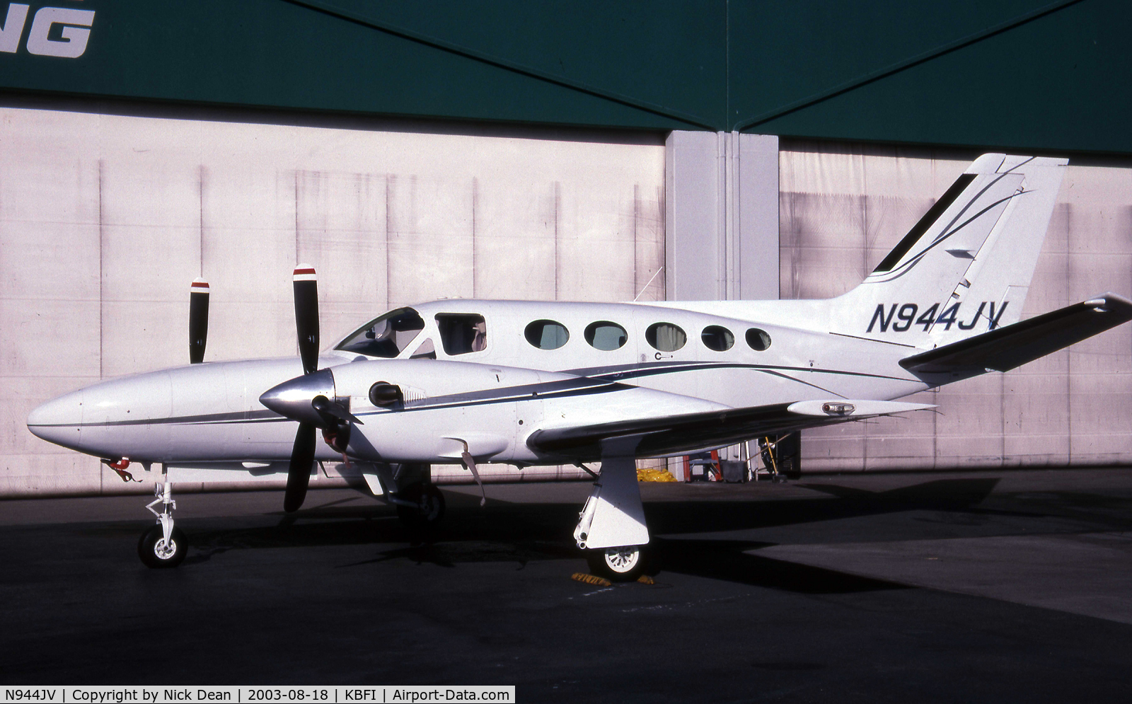 N944JV, 1981 Cessna 425 Conquest I C/N 425-0121, KBFI