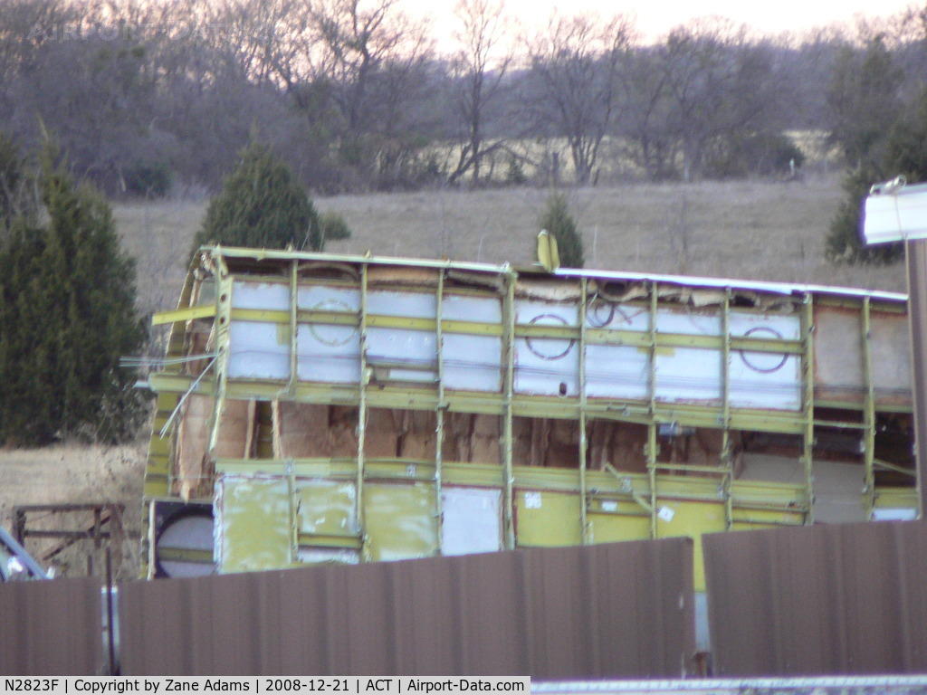 N2823F, 1951 Convair T-29B C/N 240-313, TSTC T-29B convair being scrapped near Waco, TX