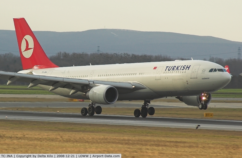 TC-JNA, 2005 Airbus A330-203 C/N 697, Turkish Airlines