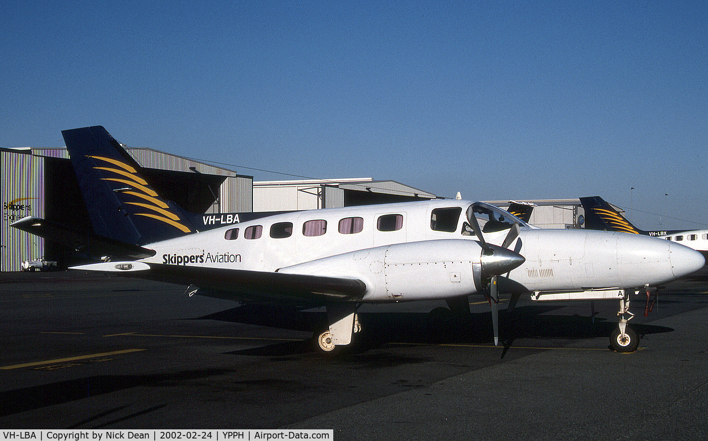 VH-LBA, 1978 Cessna 441 Conquest II C/N 441-0042, YPPH