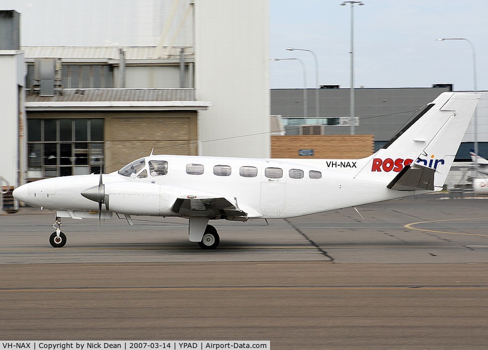 VH-NAX, Cessna 441 Conquest II C/N 441-0106, YPAD