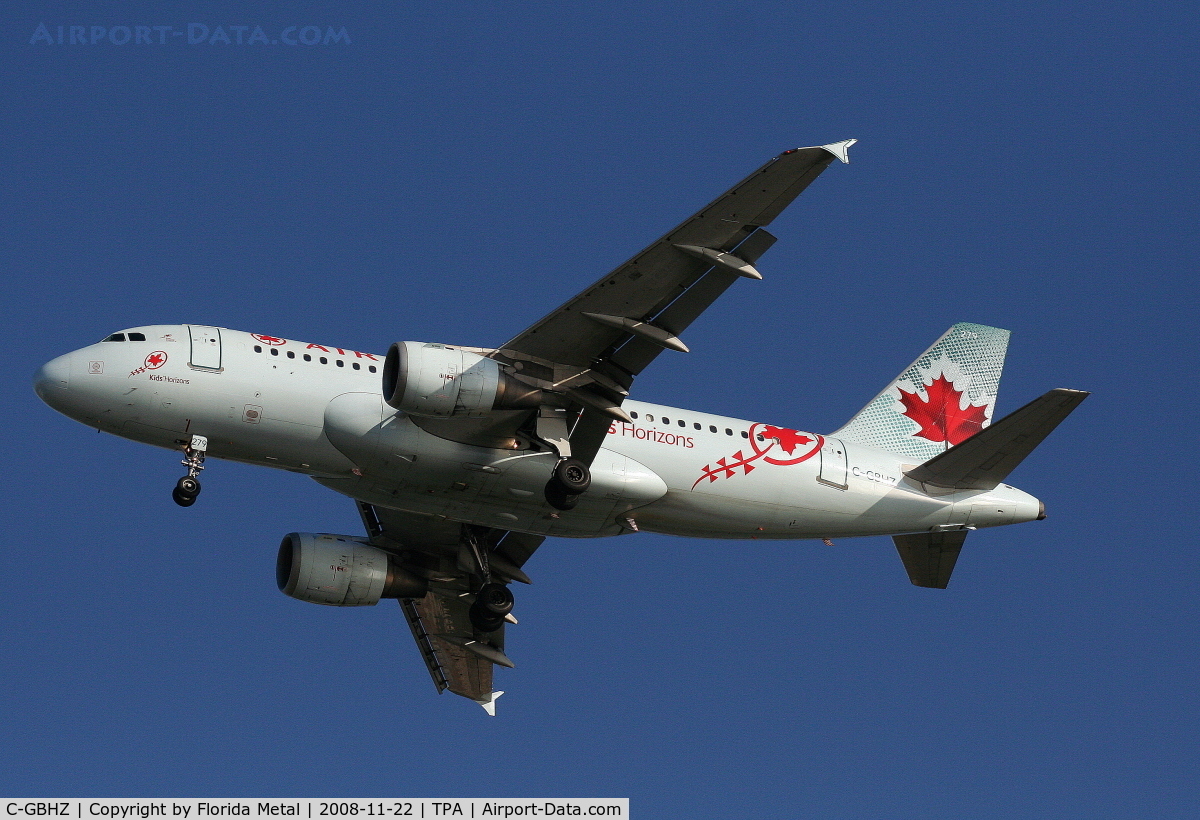 C-GBHZ, 1998 Airbus A319-114 C/N 813, Air Canada 
