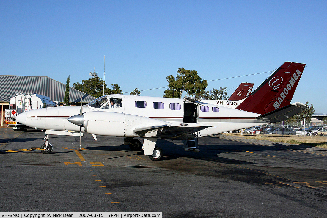 VH-SMO, 1980 Cessna 441 Conquest II C/N 441-0132, YPPH