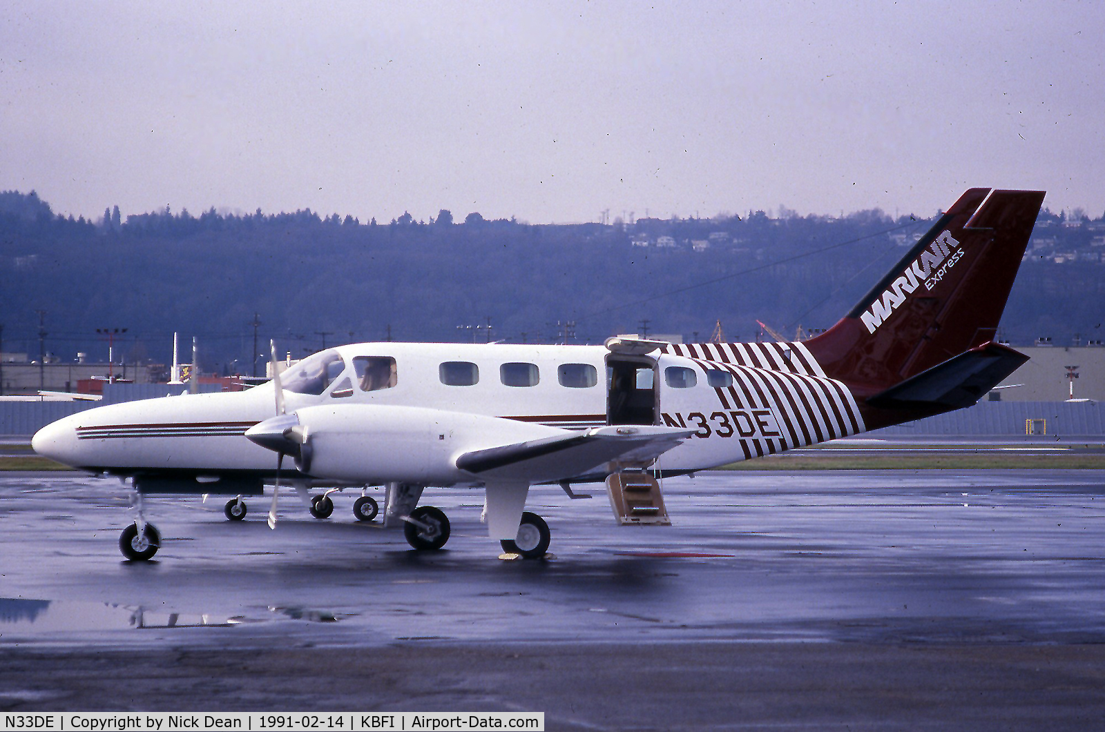 N33DE, 1982 Cessna 441 Conquest II C/N 441-0308, KBFI