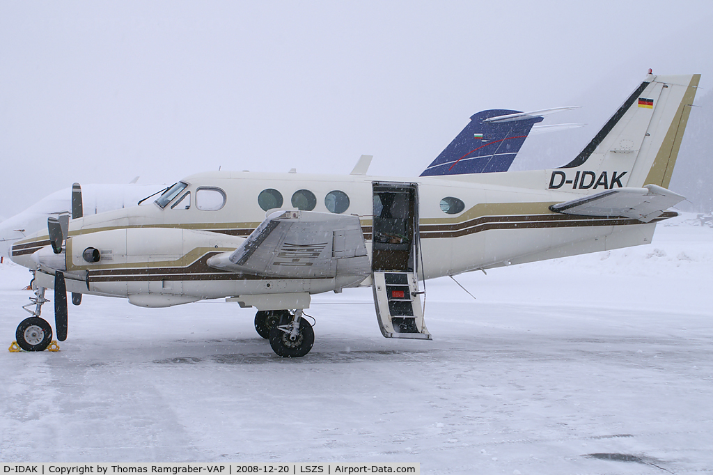 D-IDAK, Beech C90 King Air C/N LJ-647, Transavia Luftfahrtunternehmen Beech 90 King Air