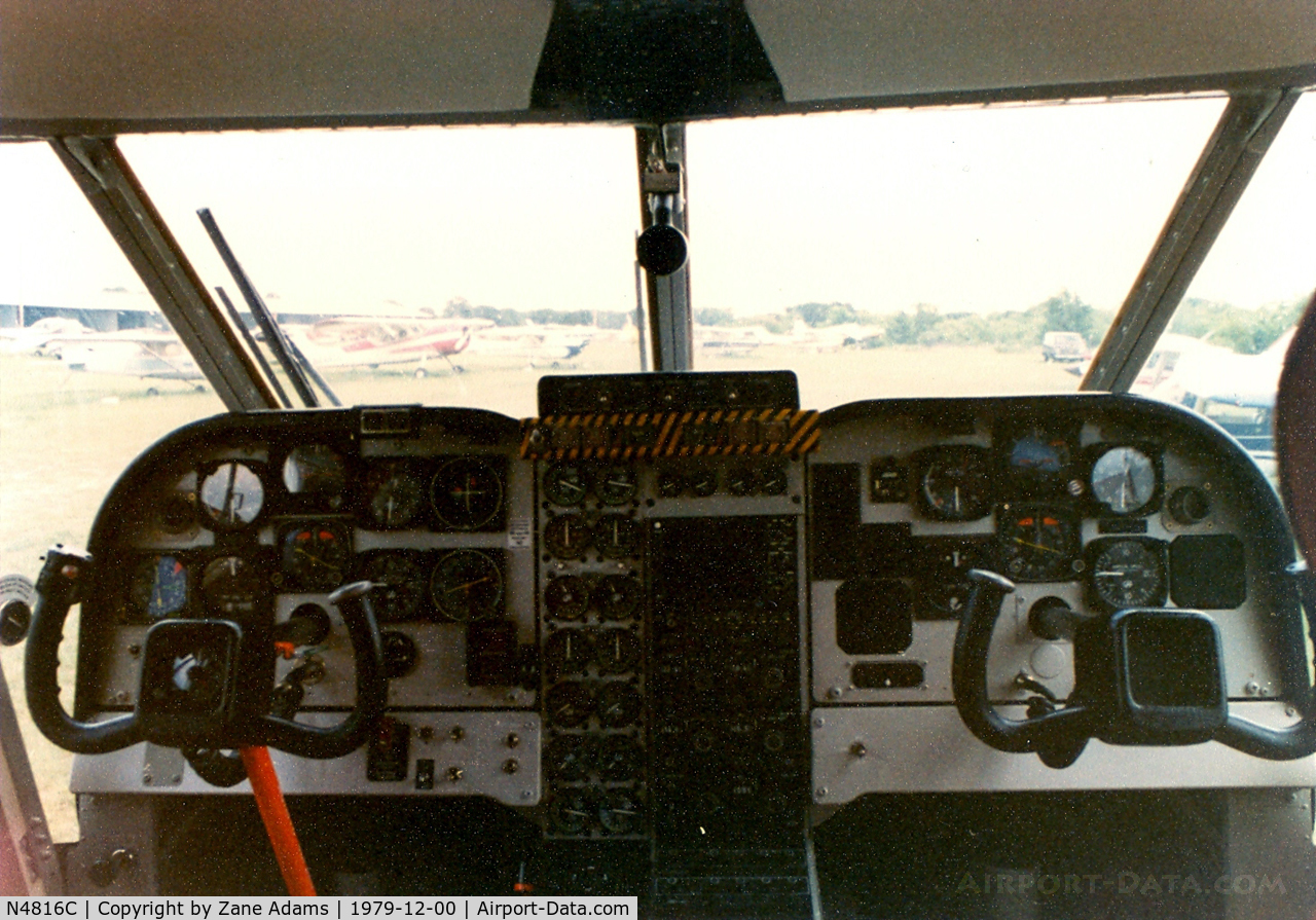N4816C, GAF N24A Nomad C/N N24A-76FA, At the former Mangham Airport, North Richland Hills, TX
