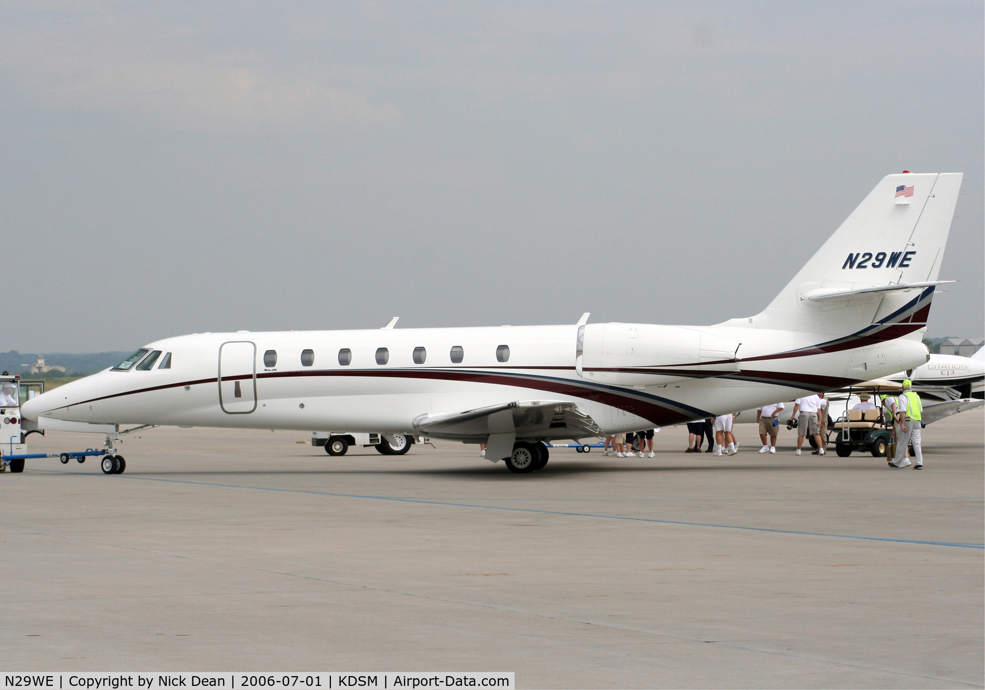 N29WE, 2005 Cessna 680 Citation Sovereign C/N 680-0042, KDSM