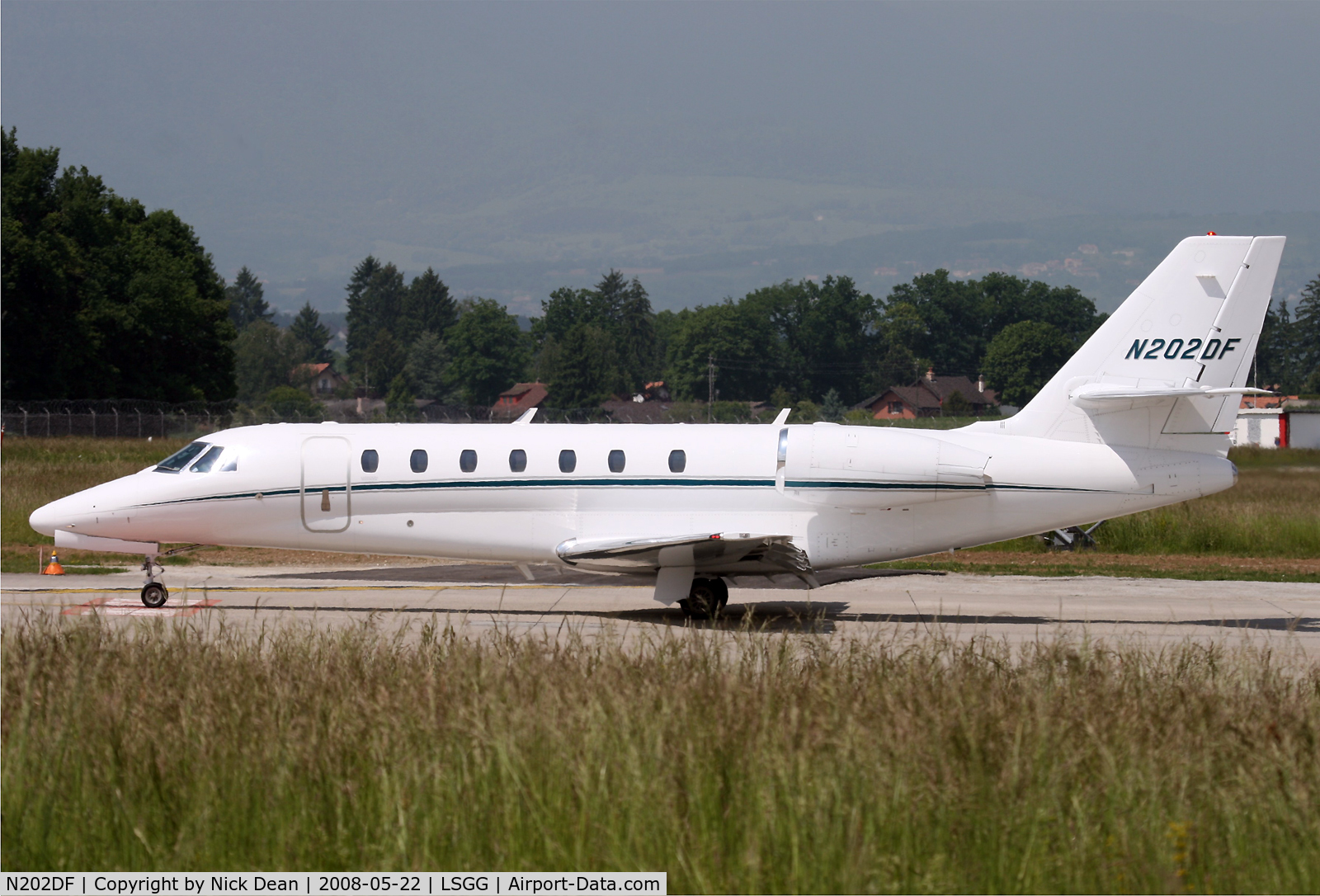 N202DF, 2006 Cessna 680 Citation Sovereign C/N 680-0098, LSGG