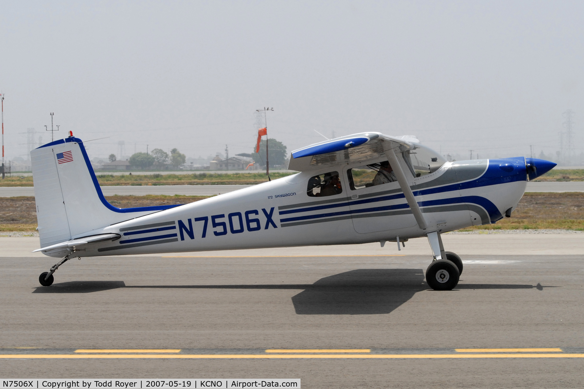 N7506X, 1960 Cessna 172B C/N 17248006, Chino Airport