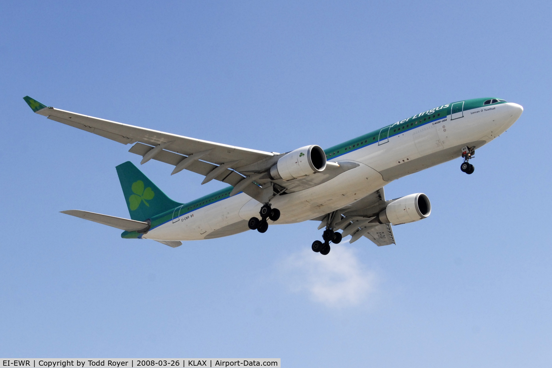 EI-EWR, 2000 Airbus A330-202 C/N 330, Aer Lingus