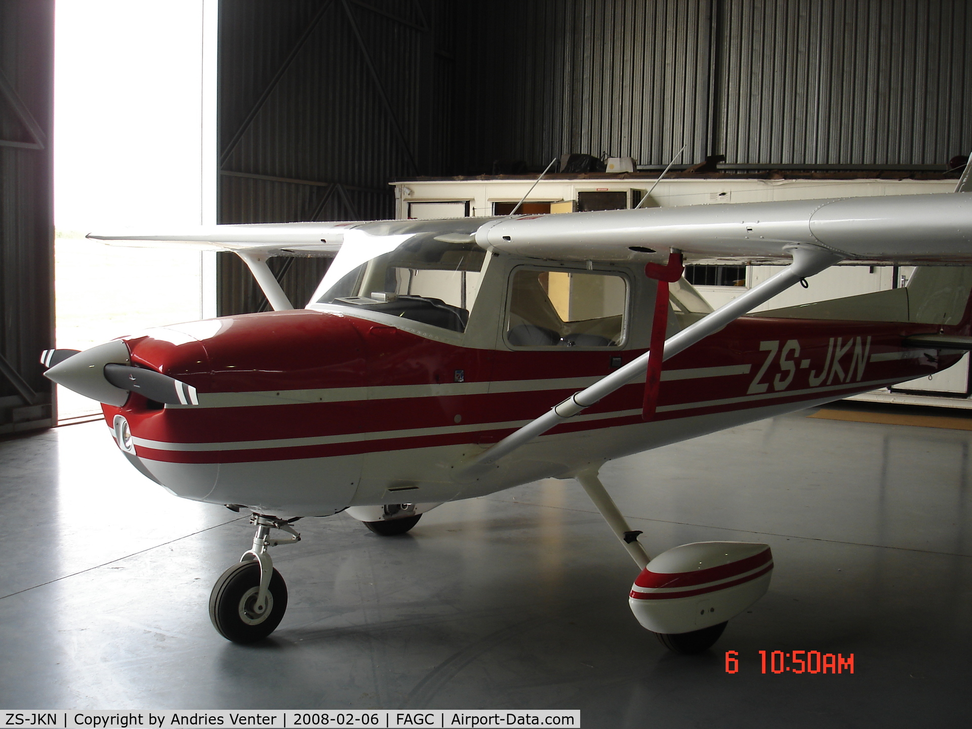 ZS-JKN, 1977 Cessna 150M C/N 15077501, C150M at FAGC