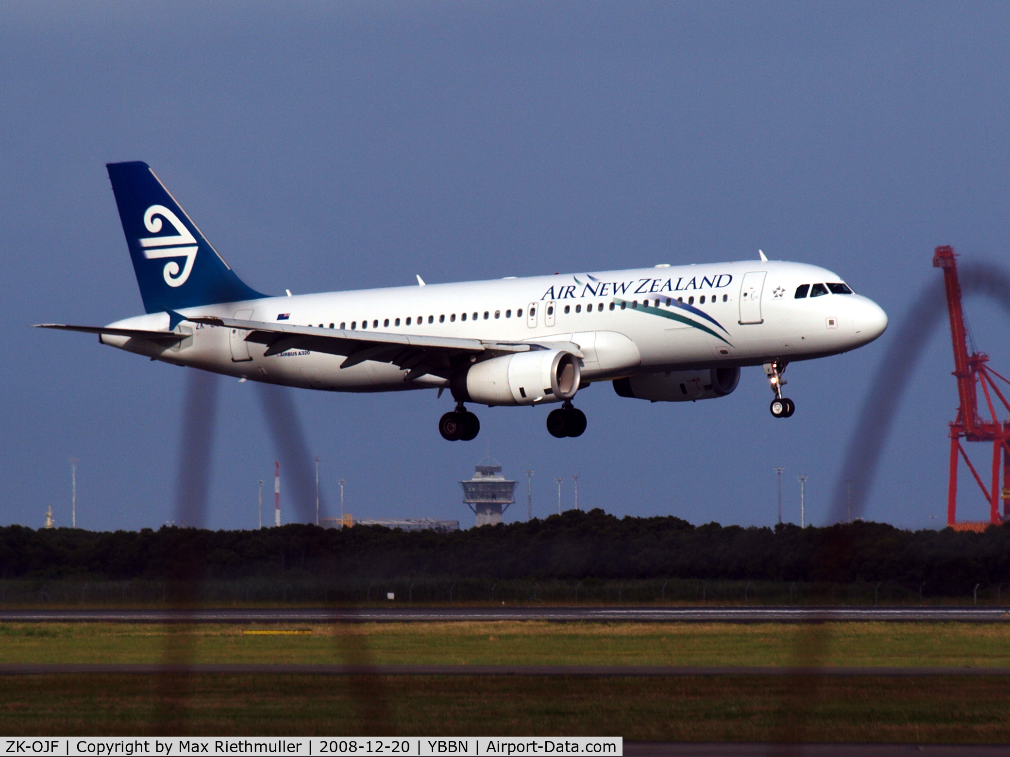 ZK-OJF, 2003 Airbus A320-232 C/N 2153, Air New Zealand