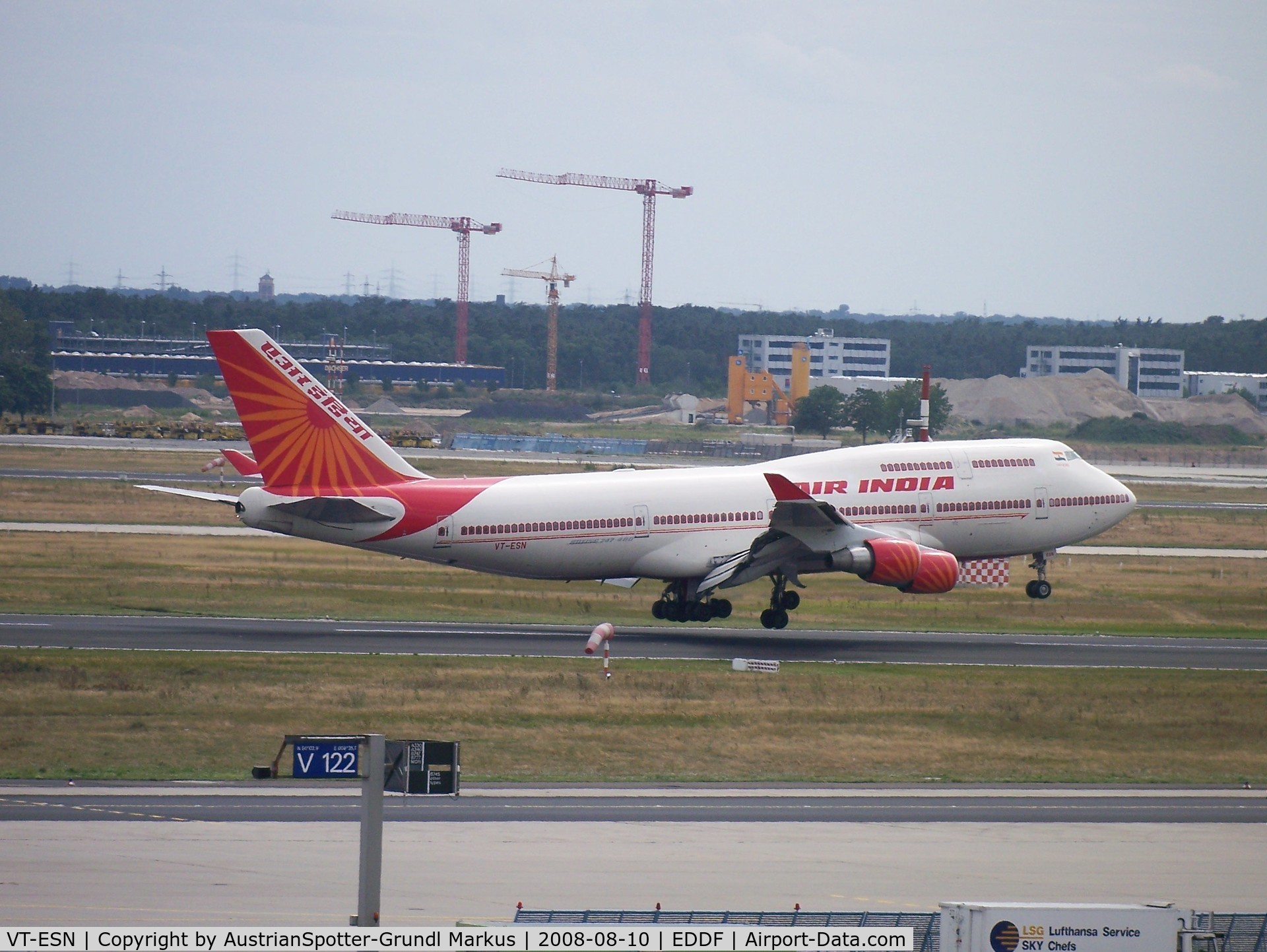 VT-ESN, 1993 Boeing 747-437 C/N 27164, Air India
