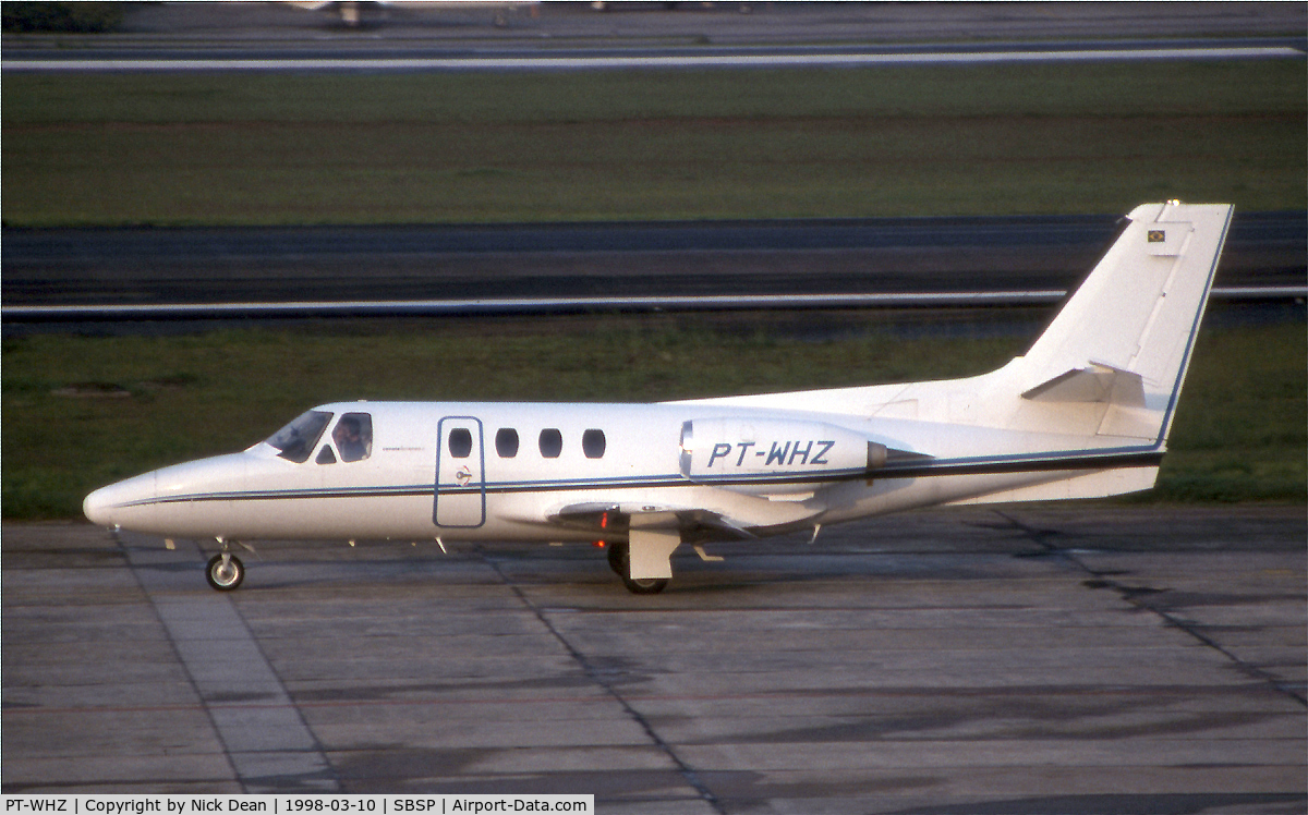 PT-WHZ, 1975 Cessna 500 Citation I C/N 500-0287, SBSP