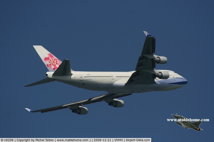 B-18206, 1998 Boeing 747-409 C/N 29030, China Airlines