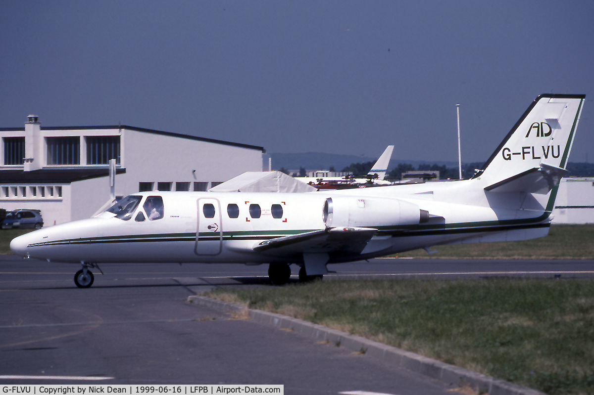 G-FLVU, 1981 Cessna 501 Citation I/SP C/N 501-0178, LFPB