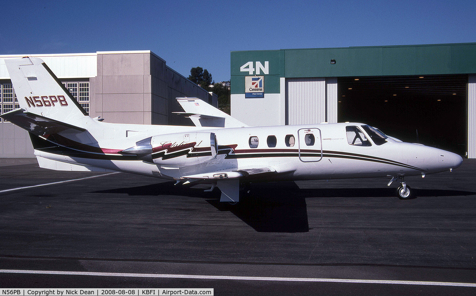N56PB, 1981 Cessna 501 C/N 501-0219, KBFI