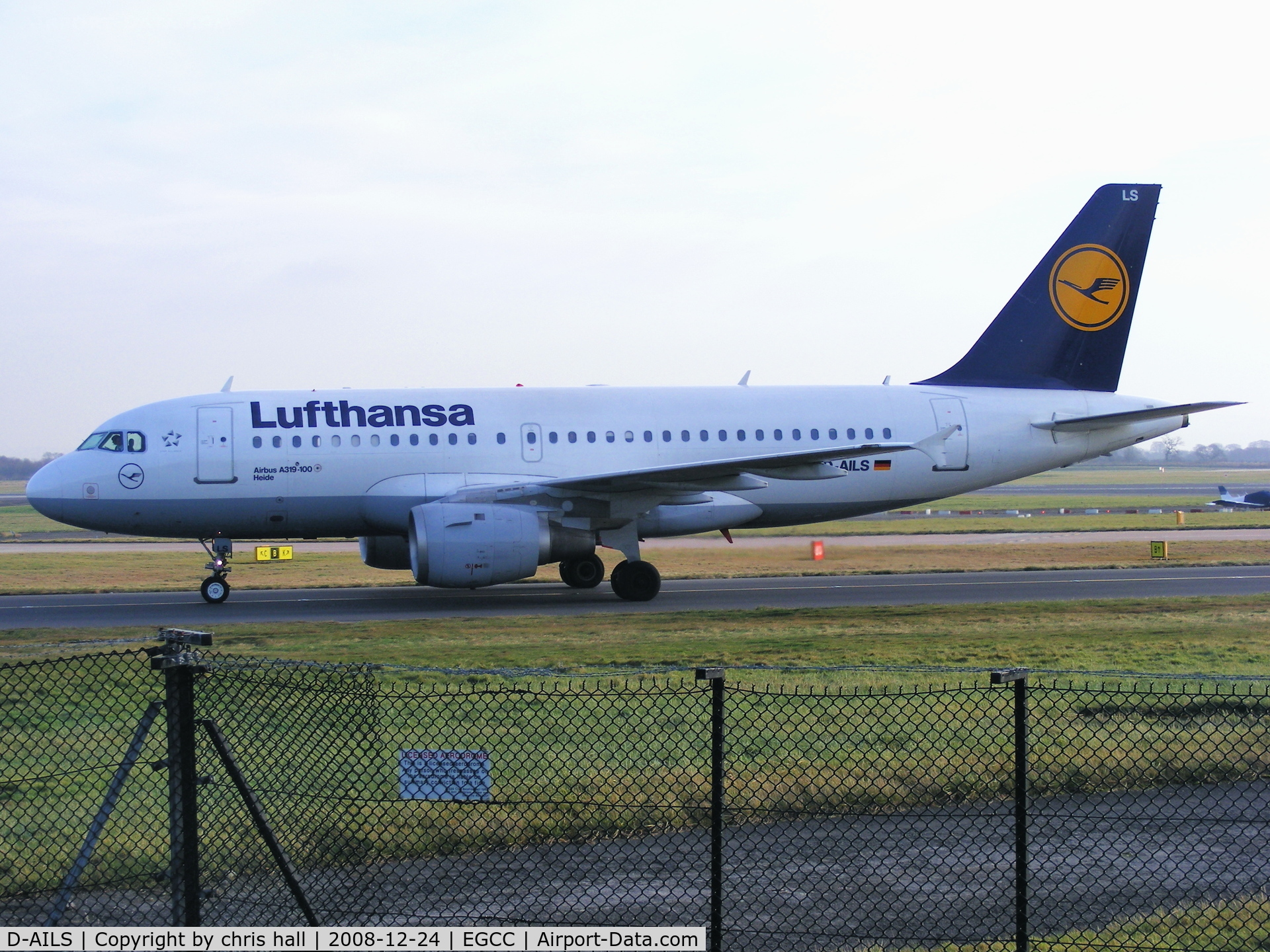 D-AILS, 1997 Airbus A319-114 C/N 729, Lufthansa