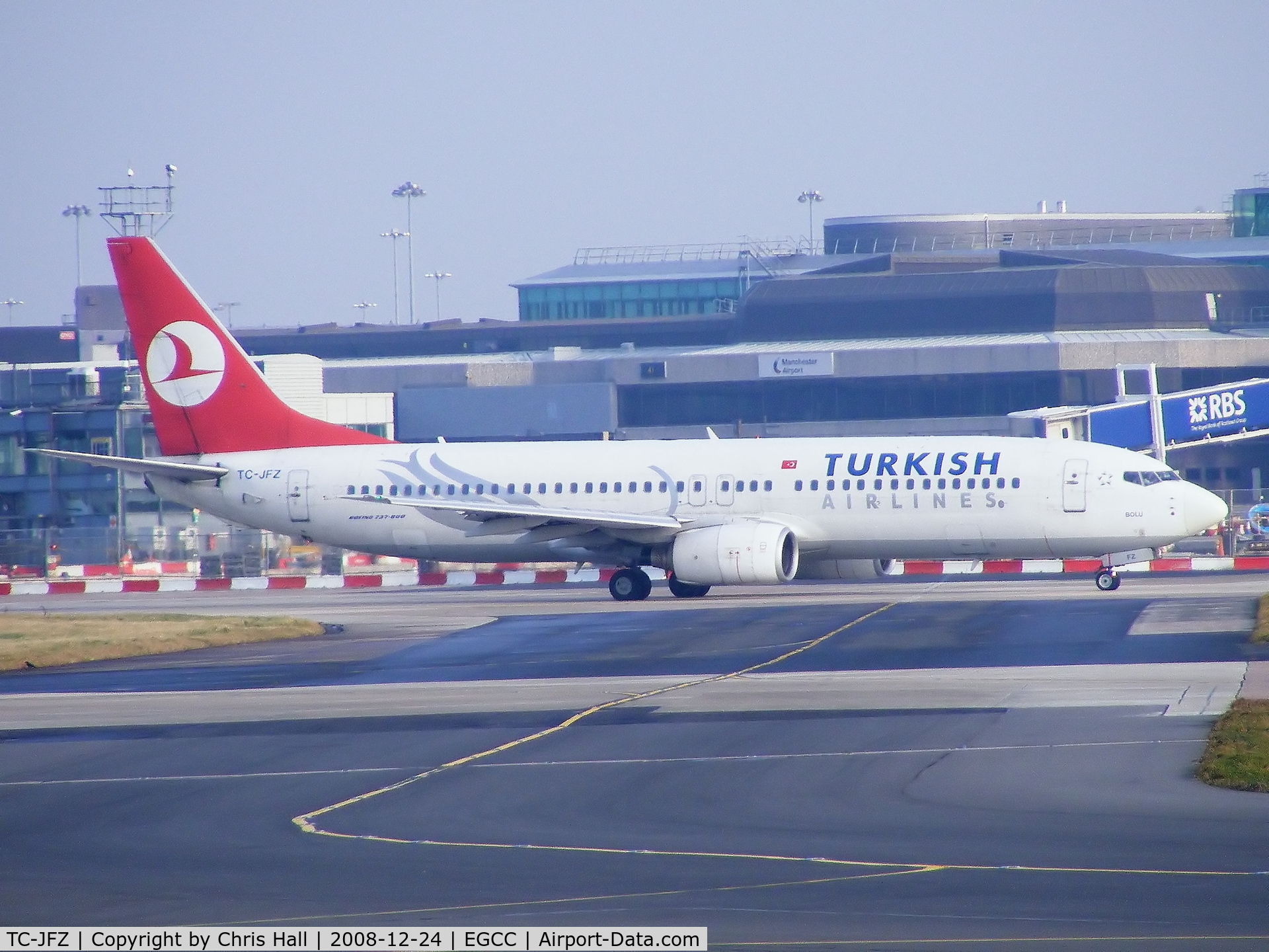 TC-JFZ, 2000 Boeing 737-8F2 C/N 29784, Turkish Airlines