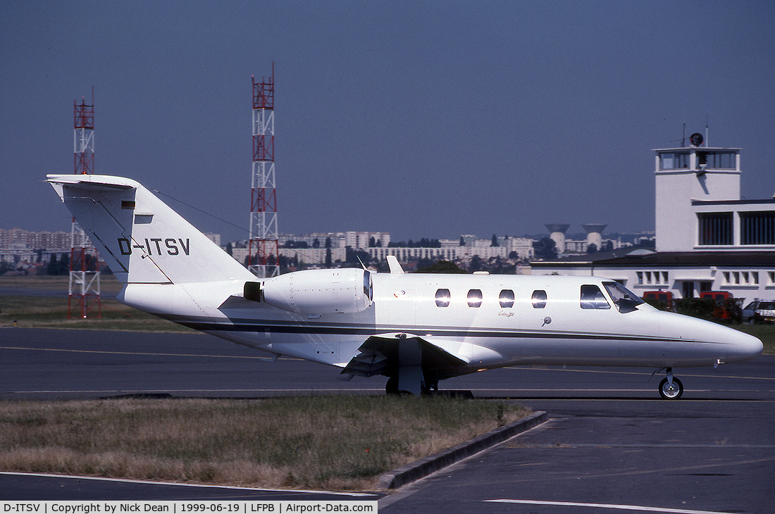 D-ITSV, 1994 Cessna 525 CitationJet C/N 525-0084, LFPB
