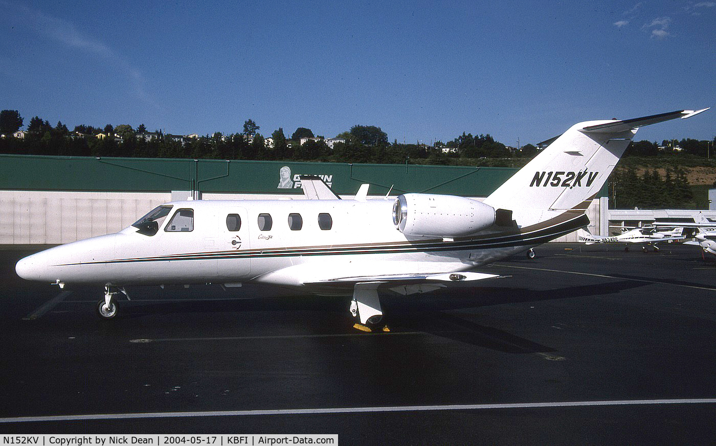 N152KV, 1996 Cessna 525 CitationJet C/N 525-0152, KBFI