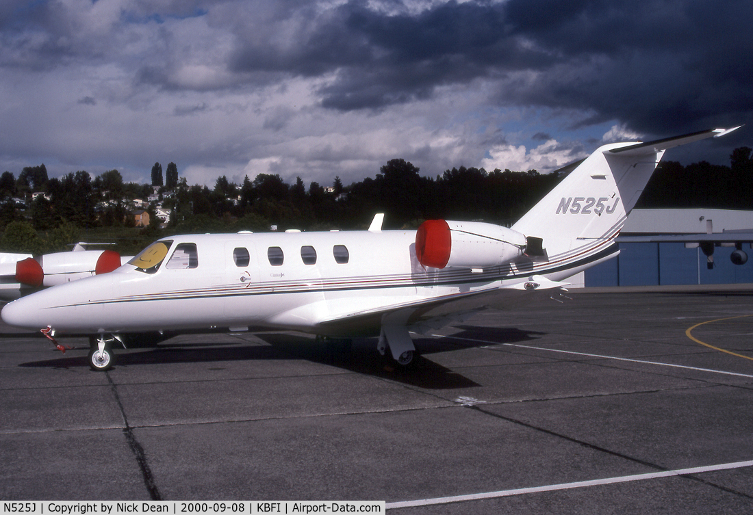 N525J, 1997 Cessna 525 C/N 525-0184, KBFI