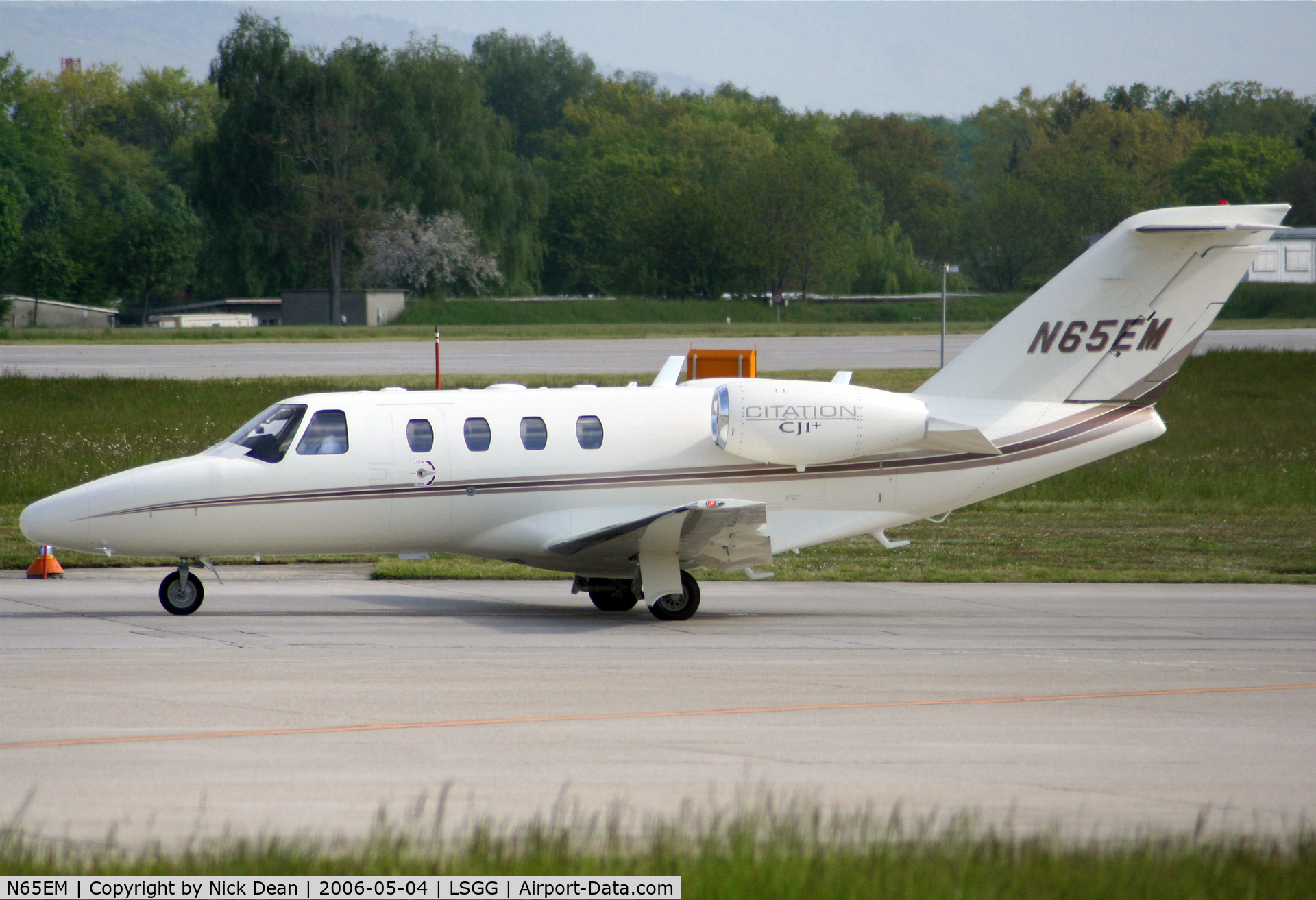 N65EM, 2006 Cessna 525 CitationJet CJ1+ C/N 525-0615, LSGG