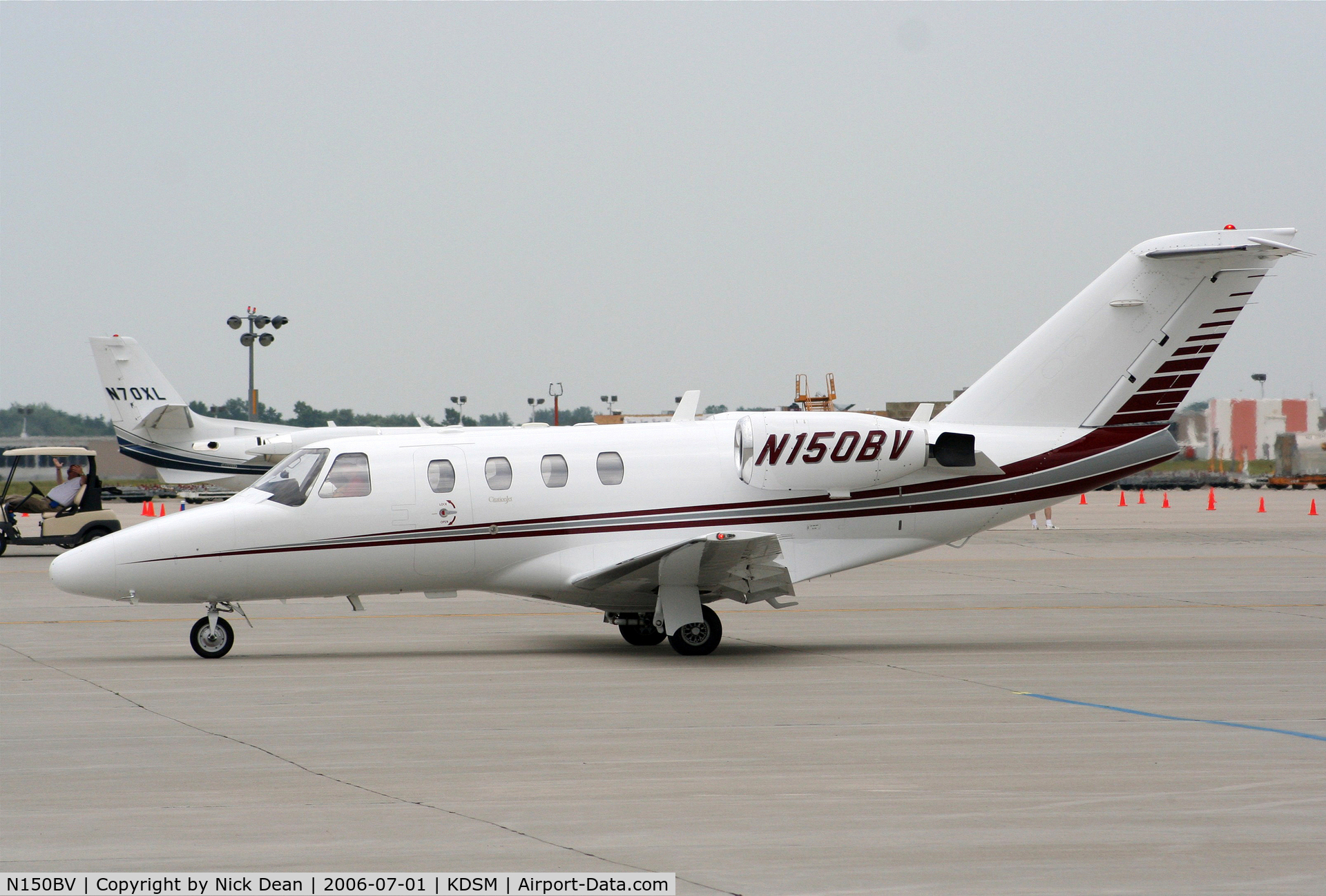 N150BV, 1999 Cessna 525 C/N 525-0320, KDSM