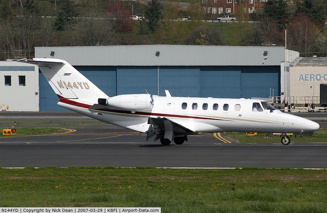 N144YD, 2003 Cessna 525A CitationJet CJ2 C/N 525A0144, KBFI