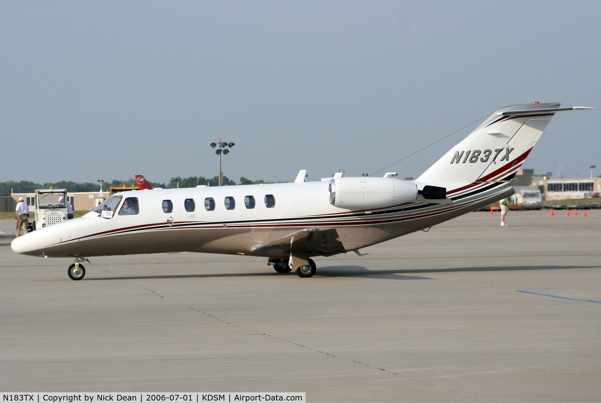 N183TX, 2003 Cessna 525A CitationJet CJ2 C/N 525A0183, KDSM