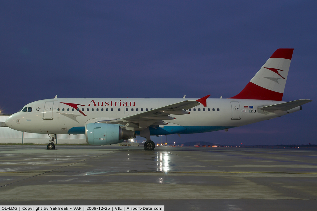 OE-LDG, 2006 Airbus A319-112 C/N 2652, Austrian Airlines Airbus 319