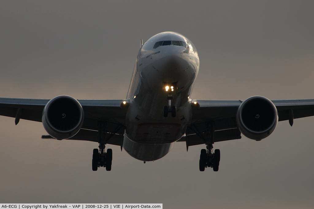 A6-ECG, 2008 Boeing 777-31H/ER C/N 35579, Emirates Boeing 777-300