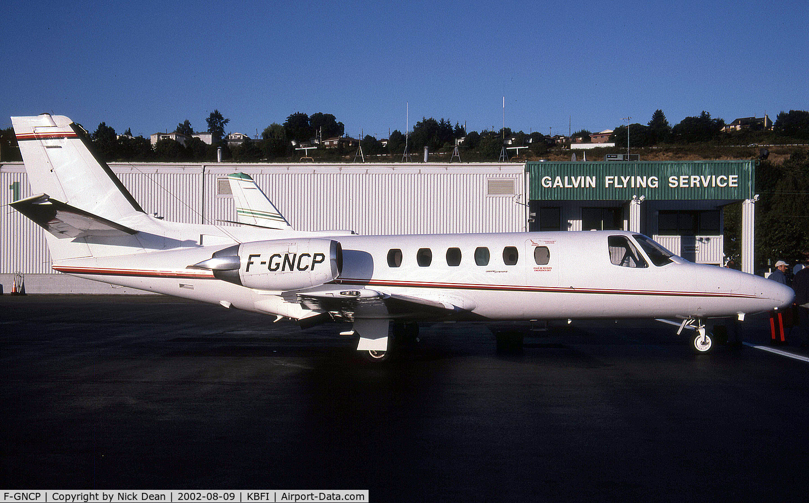 F-GNCP, 1978 Cessna 550 Citation II C/N 550-0004, KBFI