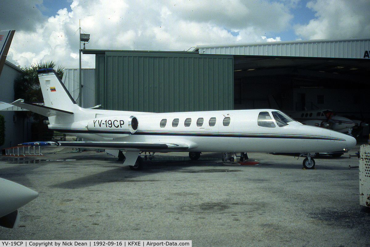YV-19CP, 1977 Cessna 550 Citation II C/N 550-0003, KFXE