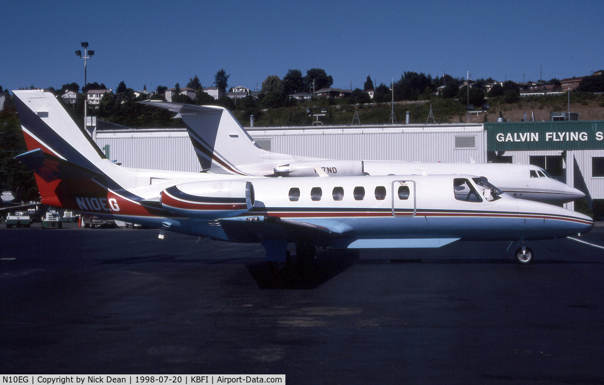 N10EG, 1979 Cessna 550 C/N 550-0055, KBFI