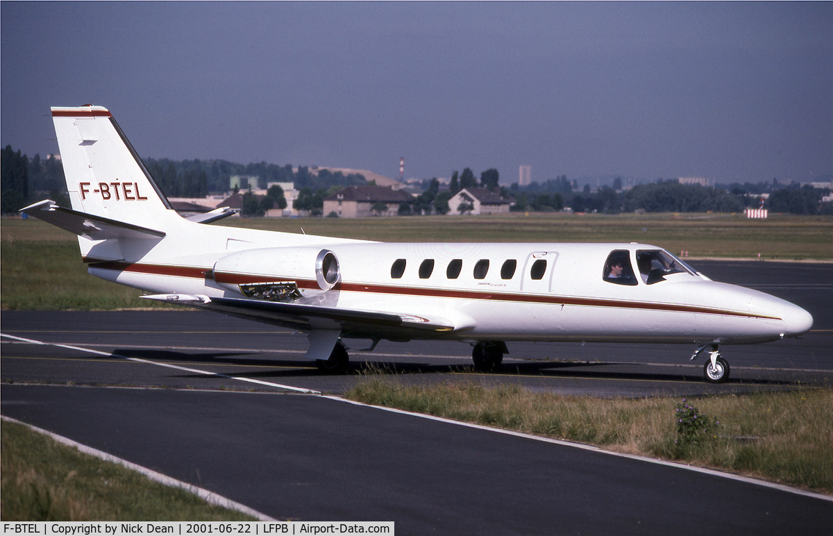 F-BTEL, 1980 Cessna 550 Citation II C/N 550-0190, LFPB