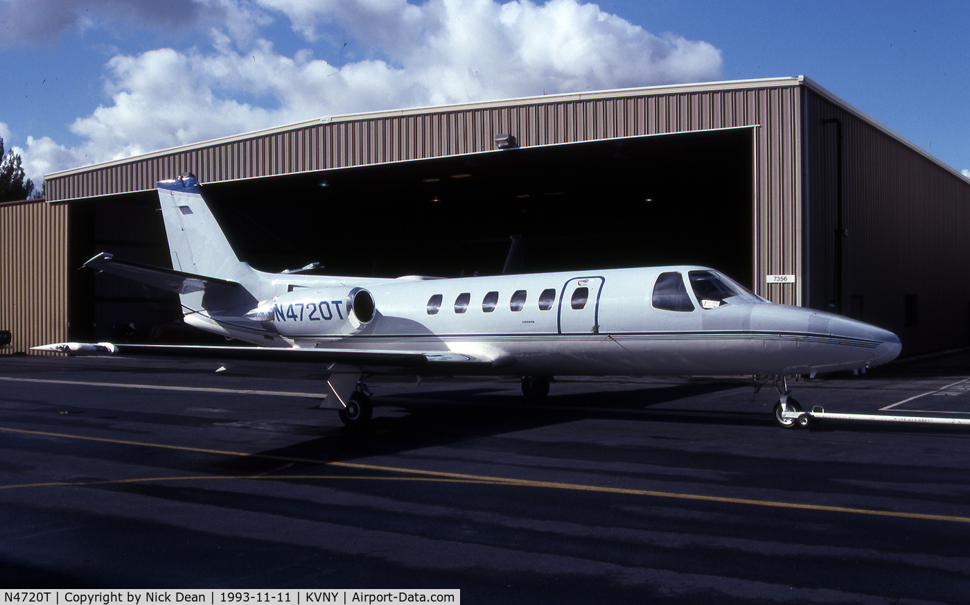 N4720T, 1981 Cessna 550 Citation II C/N 550-0239, KVNY