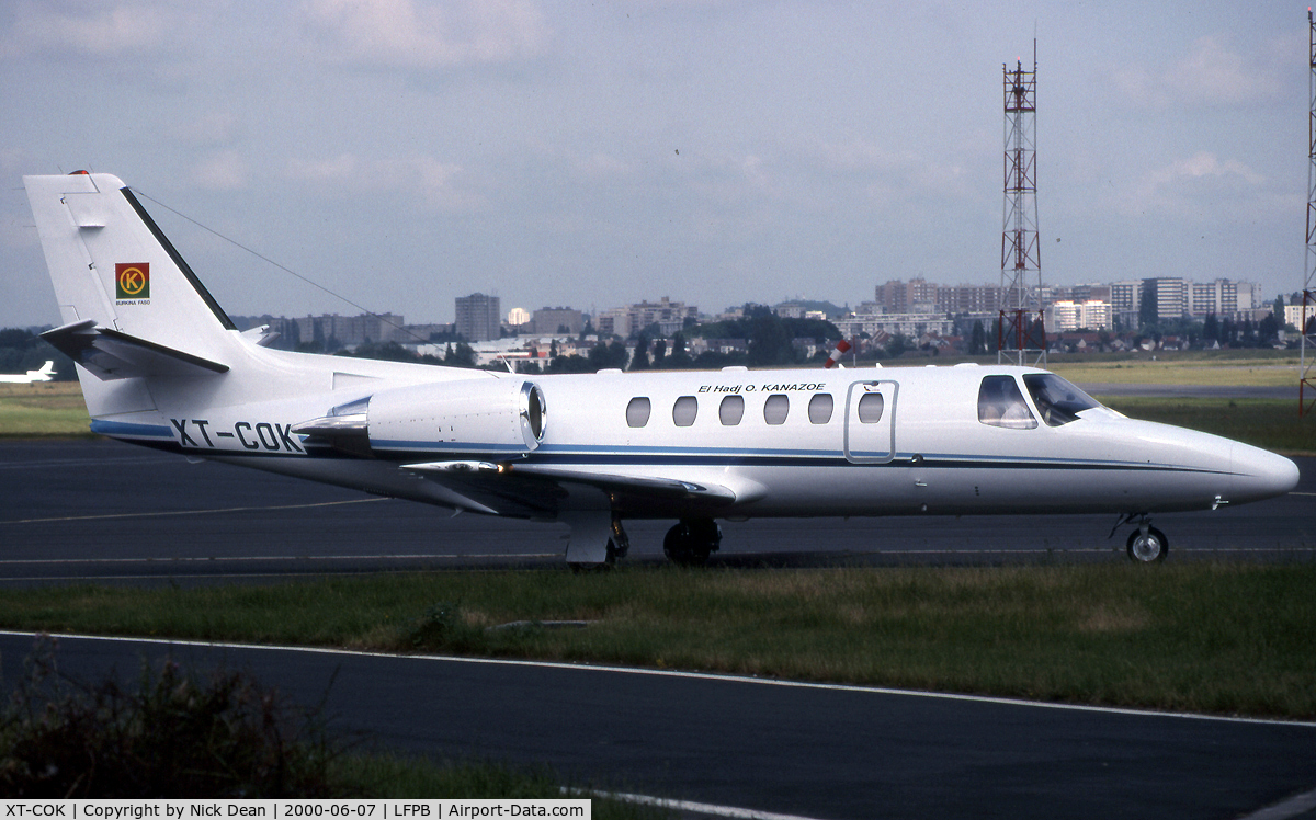 XT-COK, 2000 Cessna 550 Citation Bravo C/N 550-0924, LFPB