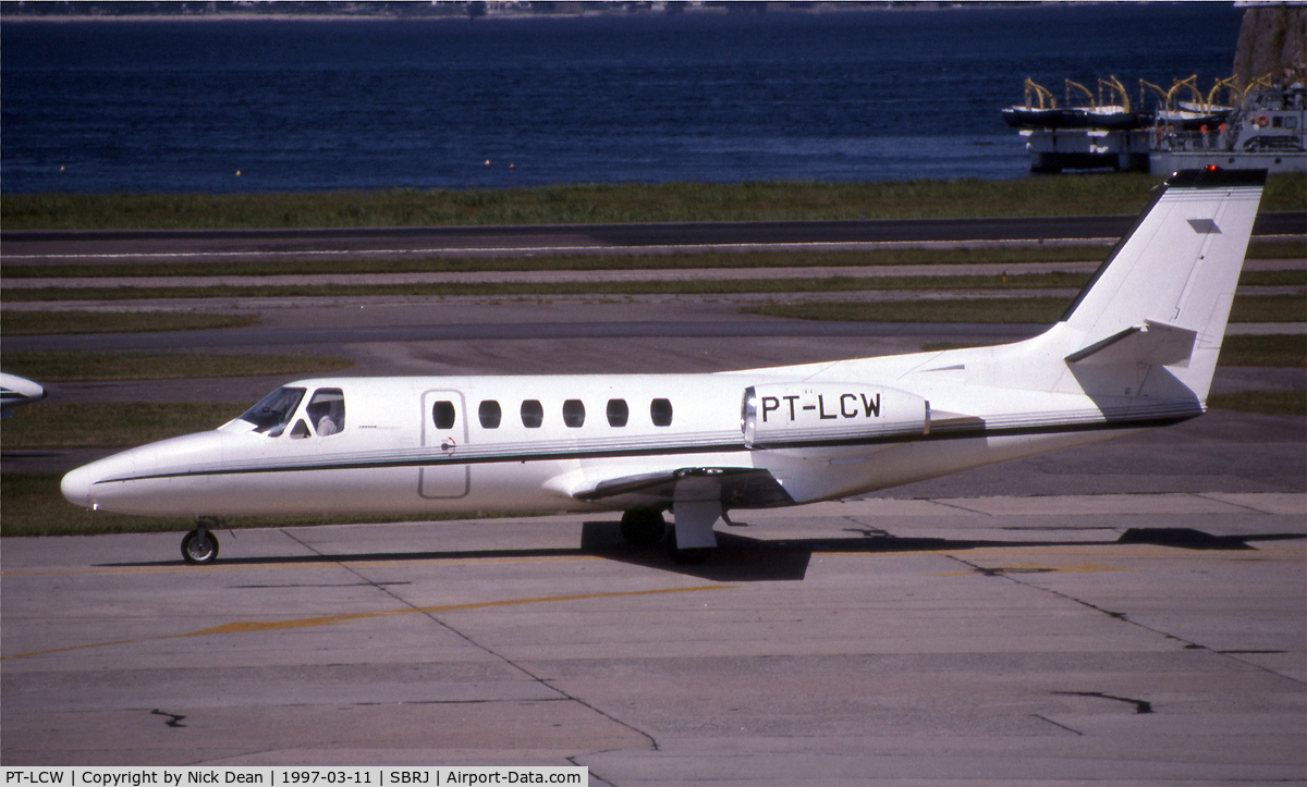 PT-LCW, 1981 Cessna 550 Citation II C/N 550-0333, SBRJ