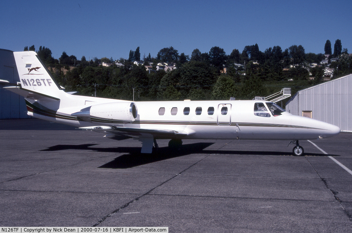 N126TF, 1997 Cessna 550 C/N 550-0815, KBFI